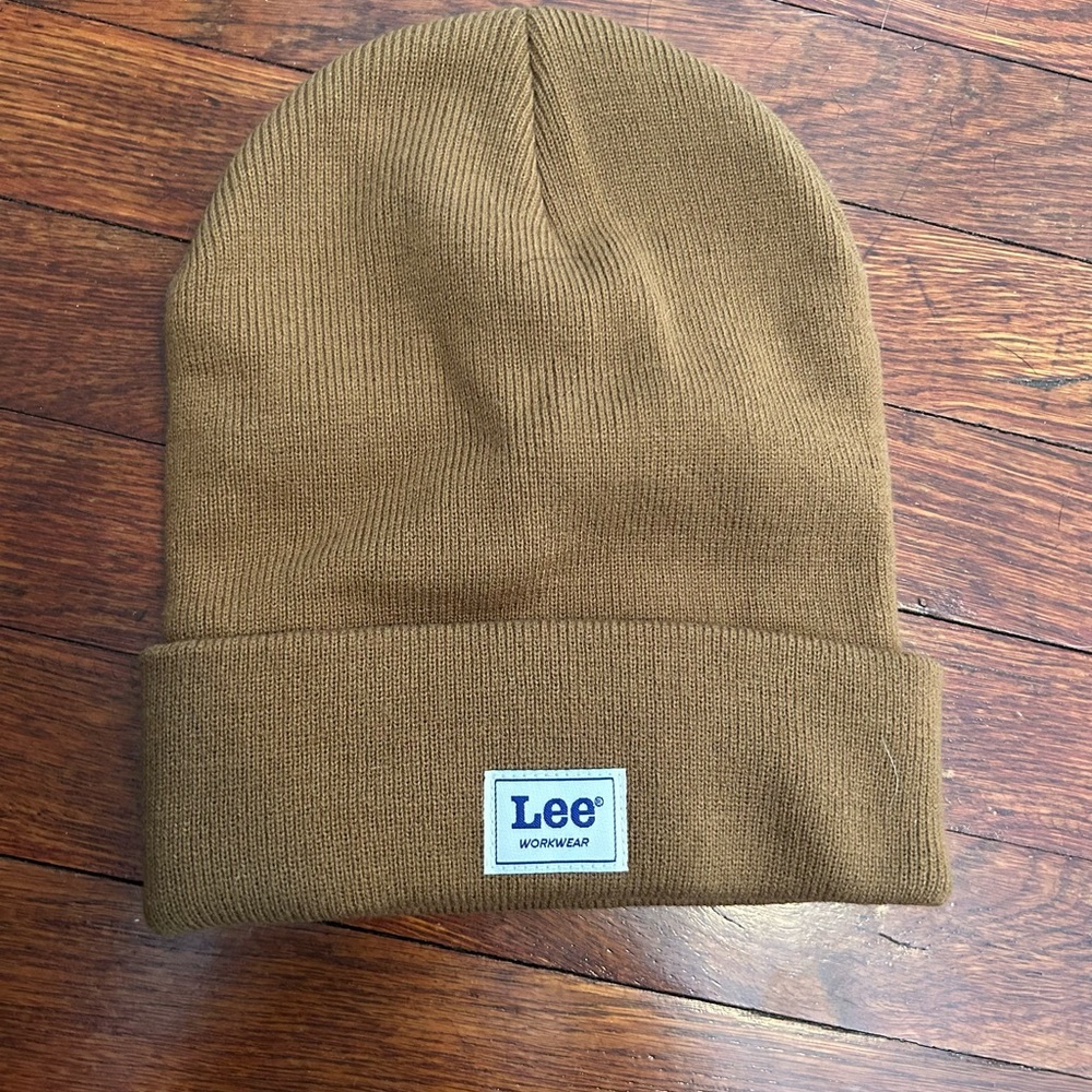 Lee Men's Tan Knit Hat